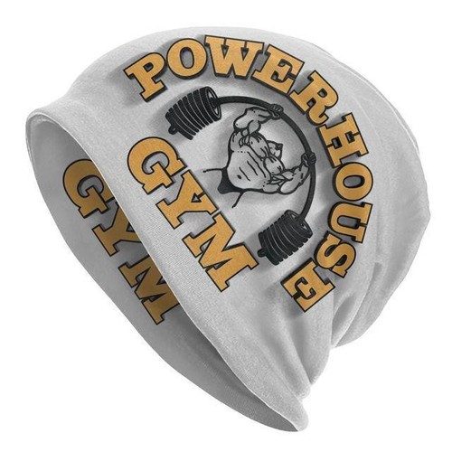 New Powerhouse Gym Skullies Beanies Caps Cool Winter Warm Women Men Knitting Hat - Picture 11 of 30