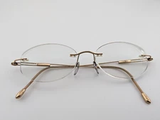 Silhouette Eyeglasses Frames Only, 7534 20 6076 17-140, Titanium, Brown