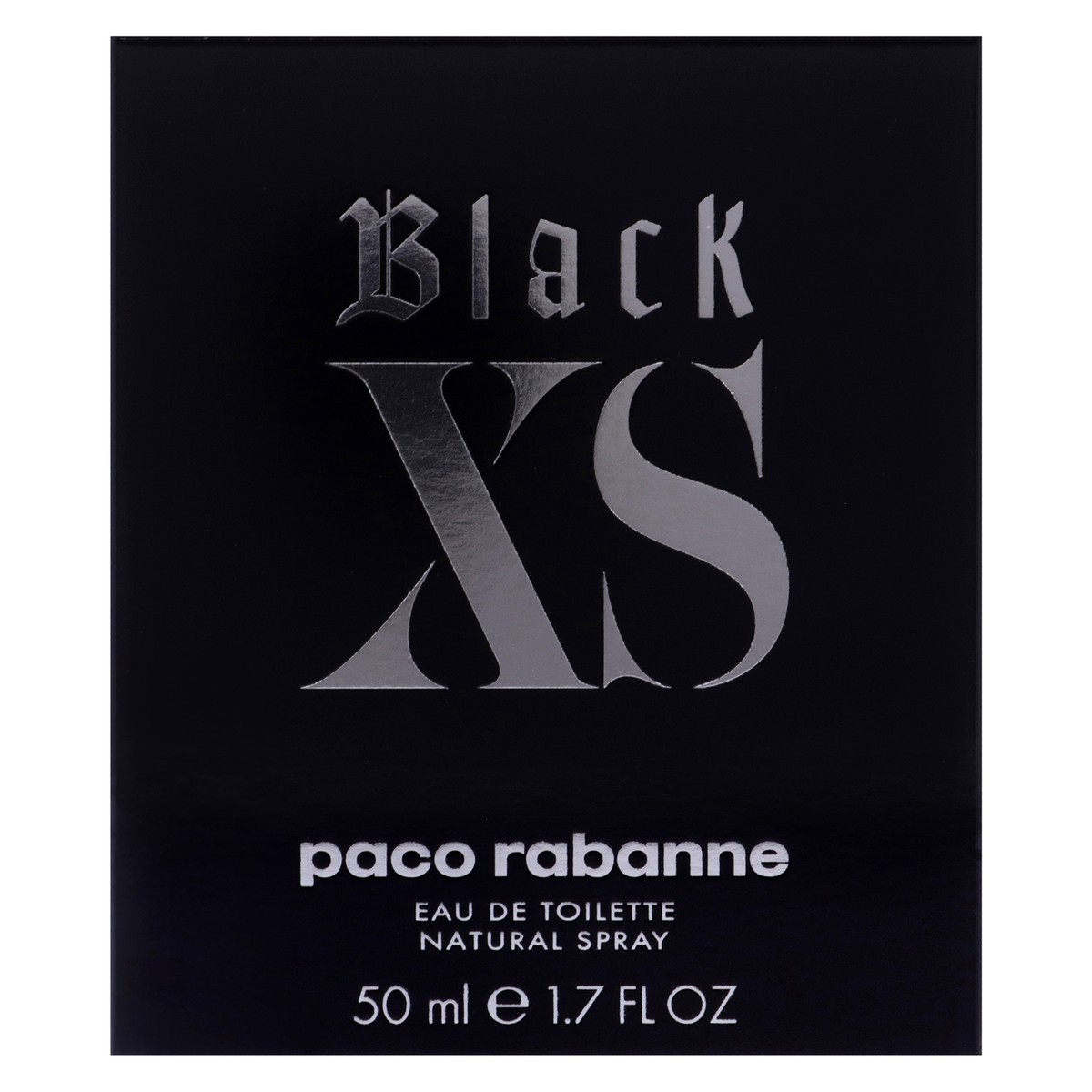 Paco Rabanne Black XS for Men Hombre 1.7oz Eau De Toilette Spray