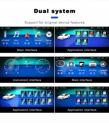 Radio Android DVD GPS 4+64 GB clase CLK para Mercedes Benz W204 W203 C200 C230 C clase CLK - Imagen 9 de 12