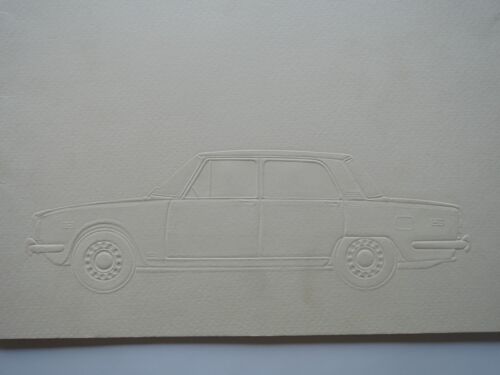 ALFA ROMEO 1750 BERLINA MODELO EE. UU. ORIGINAL Deluxe FOLLETO DE VENTAS DE DISTRIBUIDOR - Imagen 3 de 16