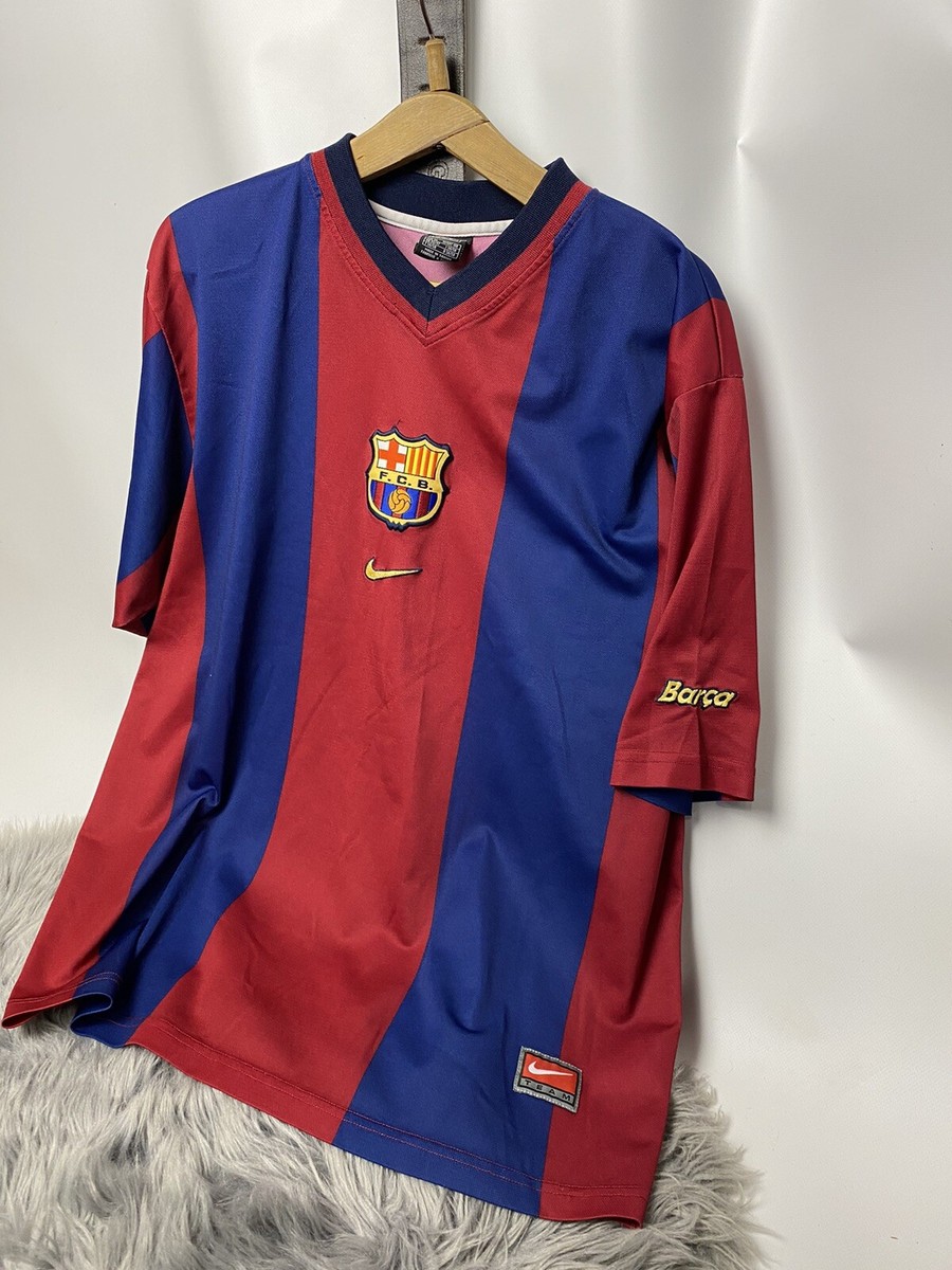 Nike FC Barcelona シャツ XL Barcelona Home Football Shirt Soccer Jersey Nike Mens XL | eBay