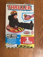 Sportstuff 28" Thriller Hot Rod Snow Tube Inflatable NEW Toy