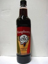 Dolce Raspberry Flavoring Syrup - 750 mL