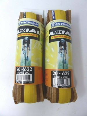 VINTAGE NOS 700x20c LUCE Michelin Pro Giallo Marrone Strisce Copertoncino  Pneumatici B | eBay
