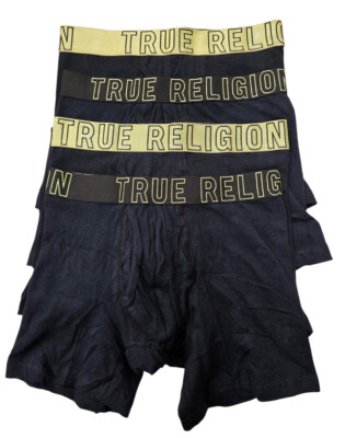 True Religion Boxer Briefs 4-Pack - 4MU174TR | eBay