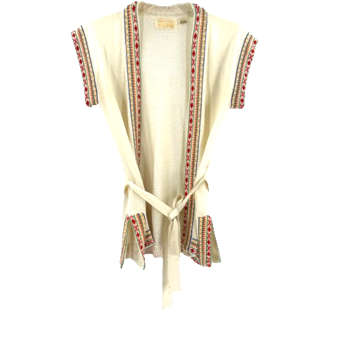 90er feinste Qualität Strick Damen Strickjacke Pullover groß creme leicht - Bild 8 von 10