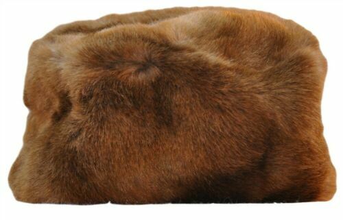 Colbacco Russo Ushanka In Lana/Sintetico, Nero, Taglia 58L Con Copriorecchie E Fregio Omaggio - 5