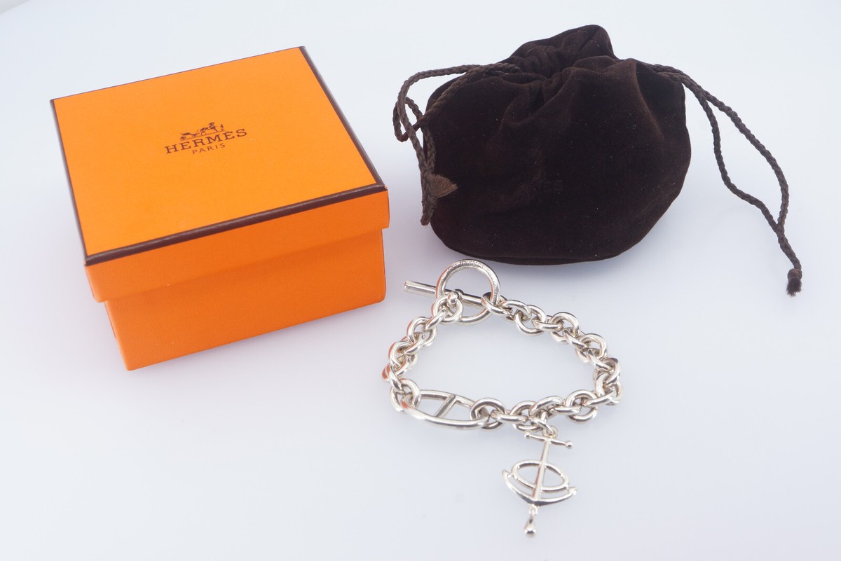【HERMES】Chaine d'ancre bracelet, large model Chaine d'ancre bracelet, very large model | Hermès USA