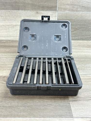 Accurate 1/8" Thickness Steel Parallel Set Z9980B, 1/2" to 1-5/8"