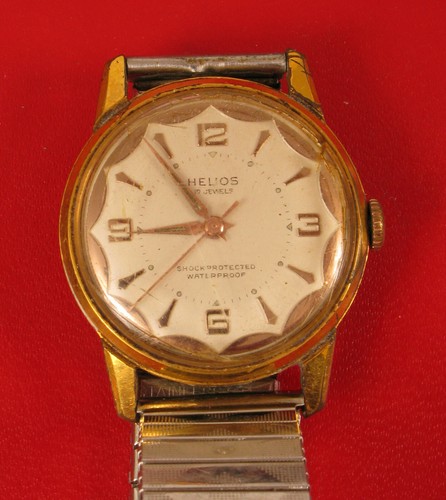 VINTAGE HELIOS 17 JEWEL GOLD FILLED 