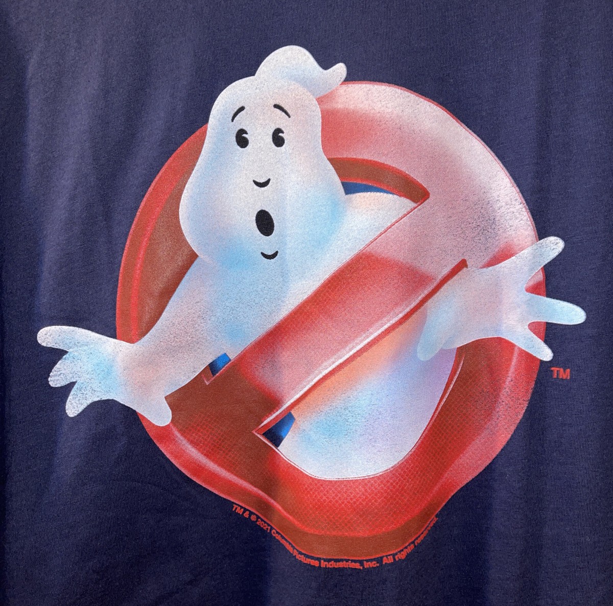 NEW Ghostbusters Mens Old Navy Graphic T-Shirt Blue XXXL NO
