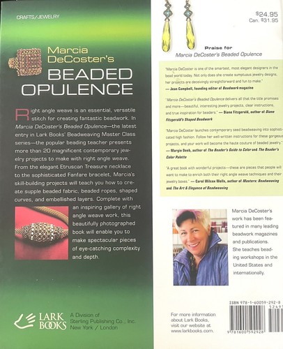 Marcia DeCoster's Beaded Opulence: Elegant Jewelry with Right Angle Weave - Picture 8 of 8