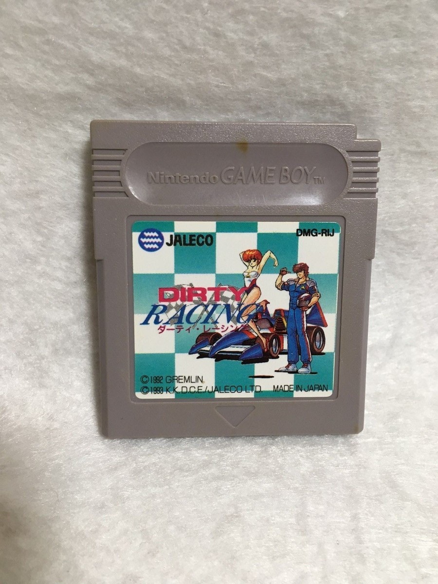 ゲームボーイ　怒りの要塞　ジャレコ　JALECO Dirty Racing Jaleco Game Boy Nintendo JAPAN Authentic | eBay