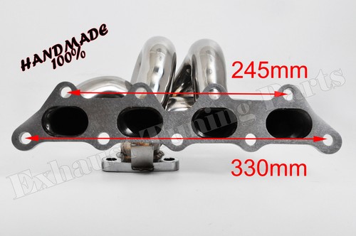 Turbo Exhaust header manifold for Mitsubishi COLT CZT RALLIART 1.5 SMART ForFour - Picture 3 of 6