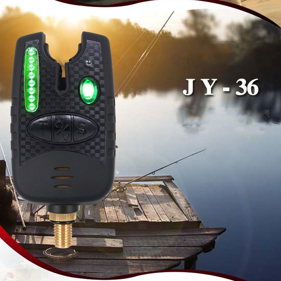 LED Fishing Bait Alarm Low Battery Alert Function Fishing Rod Alarms