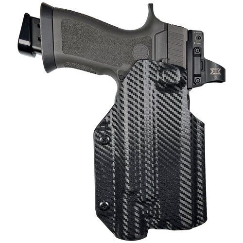 OWB Classic Clip-on Holster fits Sig Sauer P320 Full Size w/ SureFire X300 - Picture 5 of 10