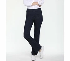 NYDJ Spanspring Pull-On Slim Bootcut Jeans- Langley-Large-NEW-A461283