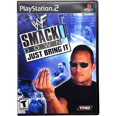 Jeu Ps2 Pal Promo Jeu Démo WWF Smackdown Just Bring It - PS2 - Version PAL Demo PS2 Wrestling Jeu Ps2 Pal Promo Jeu Démo WWF Smackdown Just Bring It - PS2 - Version PAL Demo PS2 Wrestling