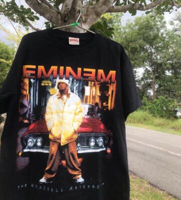 Eminem The Marshall Mathers Rap Hip hop black T shirt S-5XL NH12098