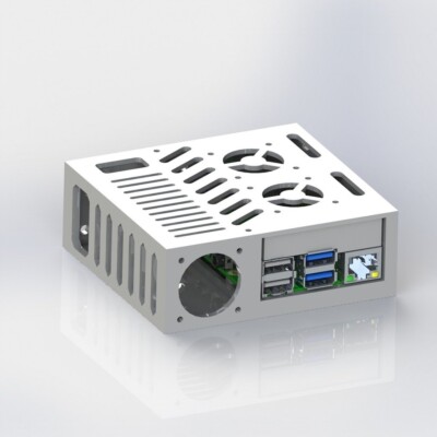 3D Printed Raspberry Pi4 Case - Ender 3 / Ender 3 Pro / Ender 3 V2 by Gaisa3D