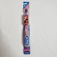 Oral-B Kids 3 Disney Princess Toothbrush Extra Soft Pink Sparkle Cinderella New