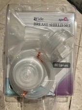 New Spectra Breast Shield Set Wide with Tubing M 24mm Breastfeeding Nursing Baby