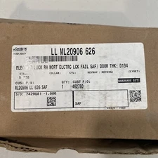 Corbin Russwin Electric Lock RH Mortise Electric Lck Fail Safe Dr Thk-D134