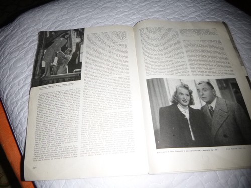 RASSEGNA CINEMATOGRAFICA 1942 CASA EDITRICE ALBORE MILANO - Picture 4 of 8