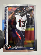 Topps Chrome 2025 Christian Kirk #117 Houston Texans NFL Football Card