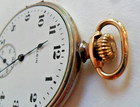 Antique Elgin 15 Jewel Grade 303 Pocket Watch Movement & Dial & Hands 4 Parts — photo 4