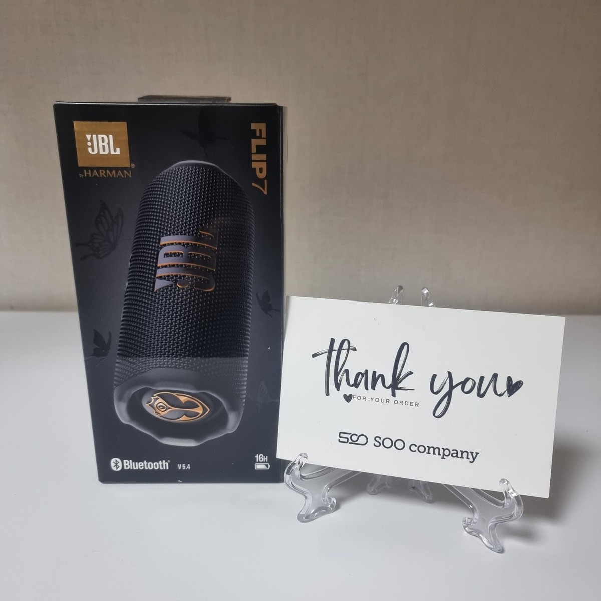 JBL Flip 7 Tomorrowland Edition–Portable Bluetooth Speaker Camping