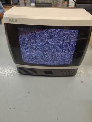 Tested RCA 9'' Gamer Video Game TV F/M Radio Colortrak Plus E09303KW 1993 VTG