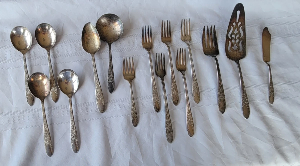 National Silver Co. Rose 1900-1940 Antique US Silver-Plated