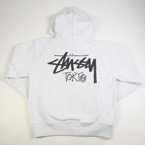 Stussy Tokyo Exclusive Zip Hoodie Ash Grey | eBay