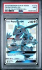 2018 POKEMON SUN & MOON CELESTIAL STORM #177A FULL ART/RAYQUAZA GX PSA 9