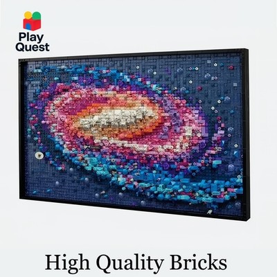 *NEU* MOC 31212 Milchstraße Galaxie Wandkunst Blöcke 3091 Stck. Kostenlose Lieferung - Geschenk