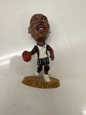 #ad Hakeem Olajuwon Houston Rockets Mini Figure NBA Vintage Starting Lineup $14.97