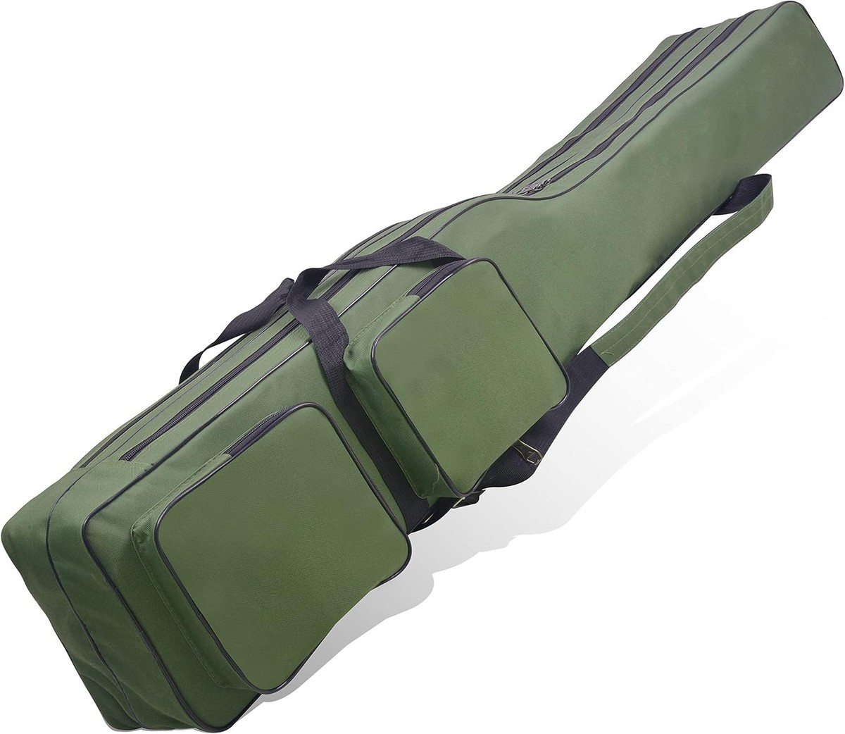 7 foot fishing pole case for Rod, Reel & Accessories, Fits 4 piece Fly Rod Forget about school AGOOL Fishing Rod Case 4.27