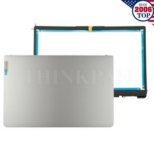New Lenovo ideapad 1-15ADA7 1-15AMN7 LCD Back Cover Lid  Front Bezel Silver US