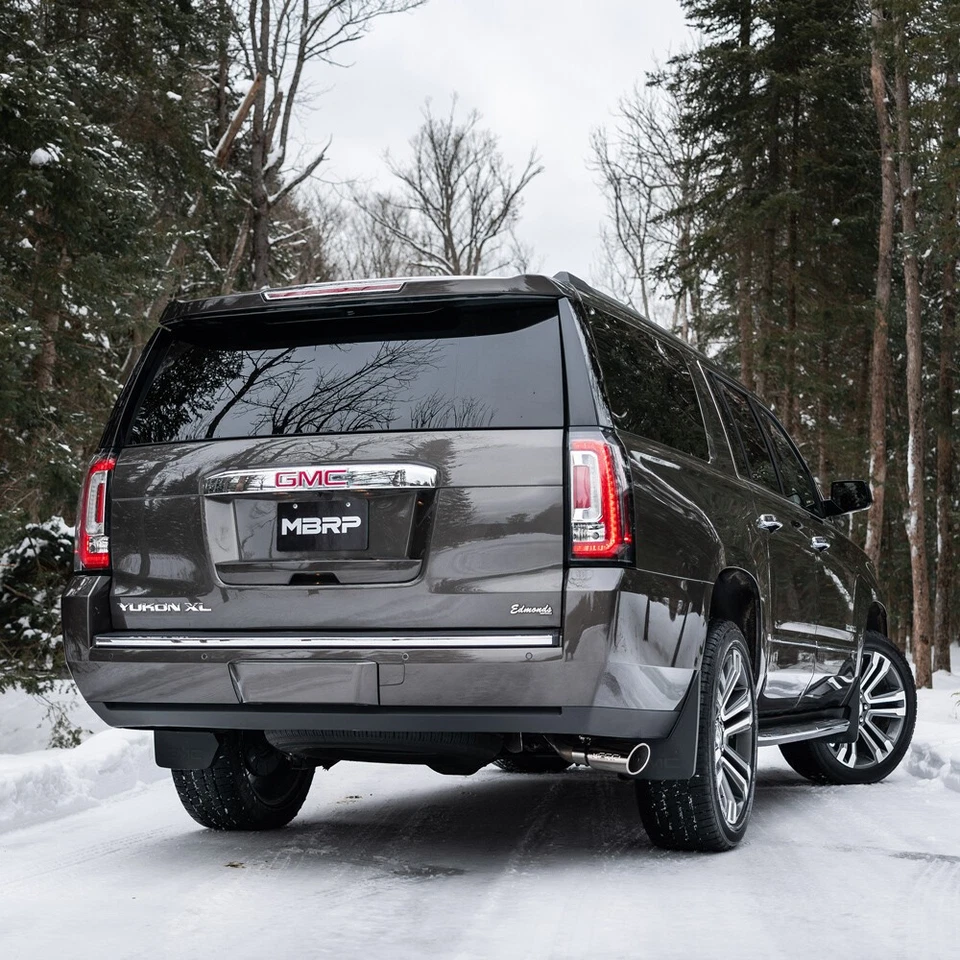 Escape trasero de acero MBRP S5043AL Cat para Tahoe Suburban Escalade 2015-20 5,3 L 6,2 Foto 2 de 2