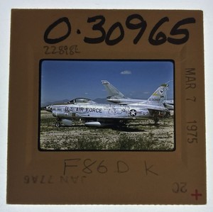 F -86 D Or K (0-30965) 35 mm Slide #5
