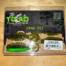 Toad Thumper Lure CO Craw Gill (Watermelon Black Fik)
