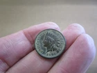 1890 United States Indian Head Cent XF Detail Found With Metal Detector