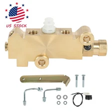 Brass Disc/Drum Disc Front Drum Rear Brake Proportioning Valve & Mount PV2
