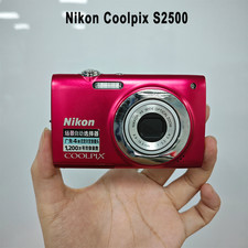 Nikon Coolpix S2500 PINK 12MP Digital Camera 4x Optical Zoom 100 WORK
