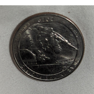 2019 America the Beautiful Guam Quarter 25C US Coin Circulated Uncertified