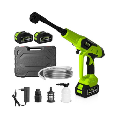 #ad KEPEAK Cordless Pressure Washer 1450PSI Portable Power Washer with 6 in 1 No... $119.09