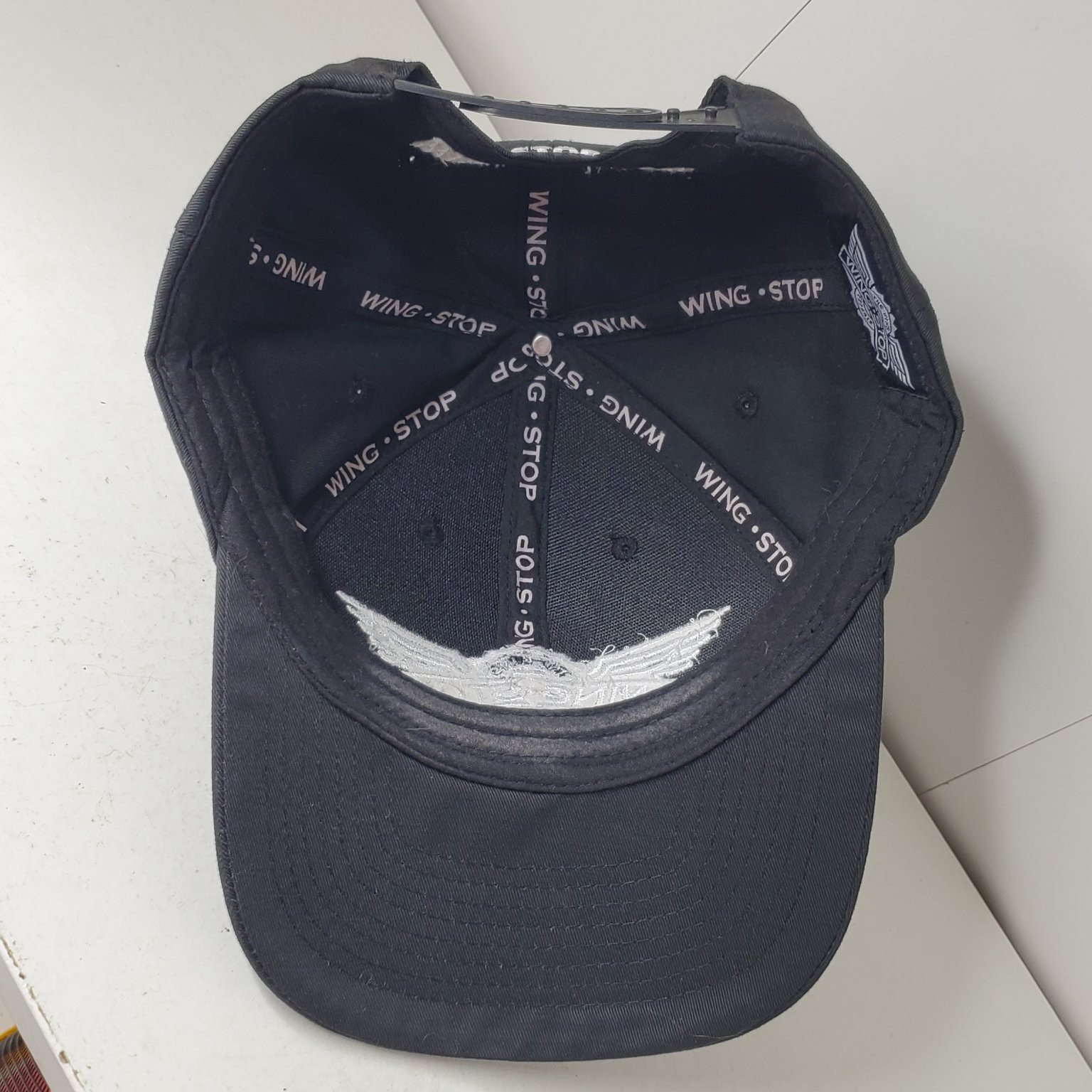 Wingstop Hat Black Adjustable Dad Cap Embroidered… - image 7