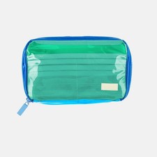 Hobonichi Techo Drawer Pouch Ane Sister Clear Mix Blue Organizer Case Japan